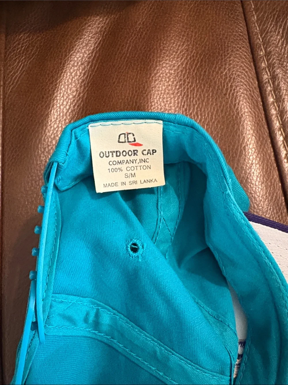 Woman’s Teal‎ and Purple Baseball Cap